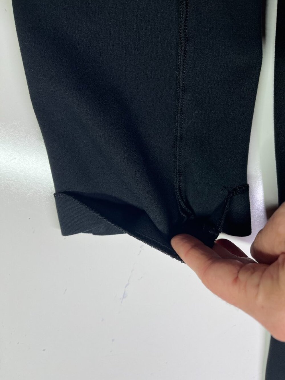 Talbots Size 6P Montauk Pant Black Ponte Knit Pull-On Elastic Waistband - Picture 7 of 10
